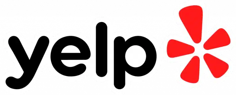 Yelp logo that leads to our Yelp listing